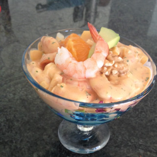 Prawn Cocktail with a hint of Cognac