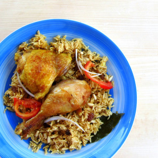 Pressure Cooked Chicken and Rice