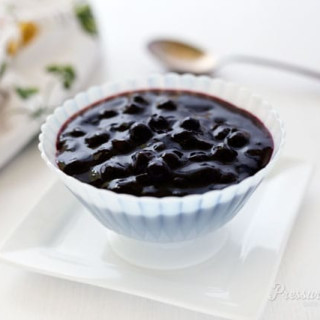 Pressure Cooker Blueberry Compote
