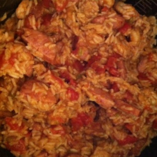 Pressure Cooker Jambalaya (With Peppers &amp; Celery)