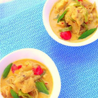 Pressure Cooked Coconut Fish Curry