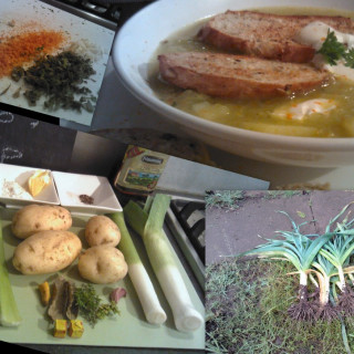 Provencale Potato and leek Soup