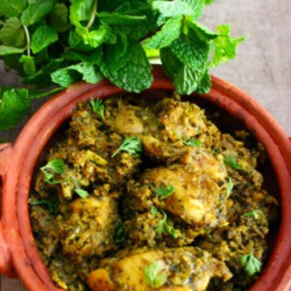 Pudina chicken dry - How to prepare mint chicken curry
