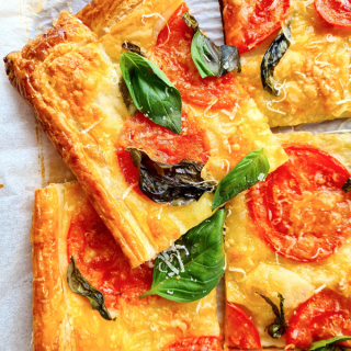 Puff pastry pizza-image