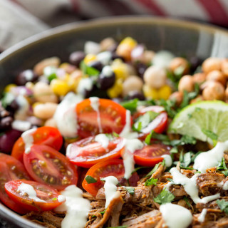 Pulled Pork Protein Bowl