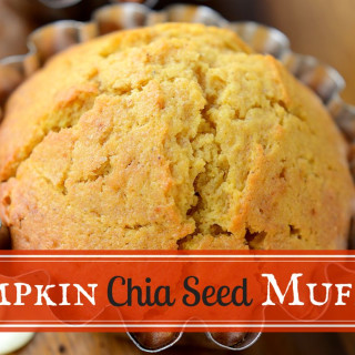 Pumpkin Chia Seed Muffins