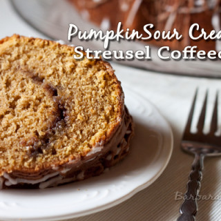 Pumpkin Sour Cream Coffee Cake