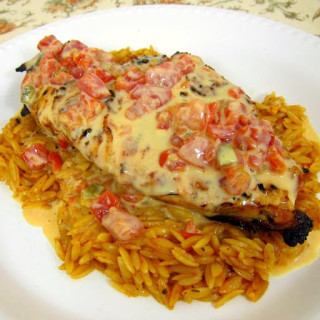 Queso Smothered Chicken - Plain Chicken