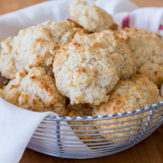 Quick and Easy Cheddar Drop Biscuits