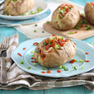 Quick and Healthy Baked Potatoes