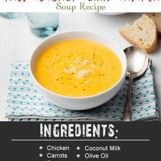 Quick Blend Thai Coconut Curry Chicken Soup Recipe