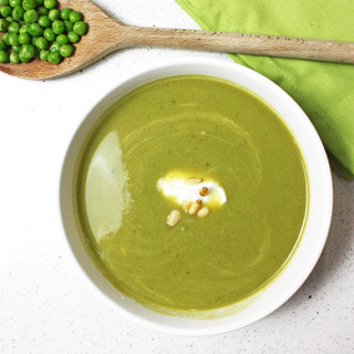 Quick Green Pea Soup