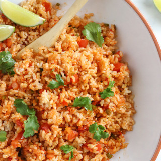 Quick Mexican Brown Rice