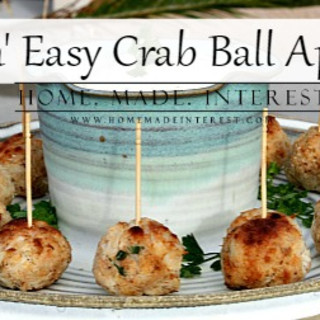 Quick n' Easy Crab Ball Appetizer