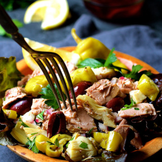 Quick Pantry Mediterranean Tuna Salad