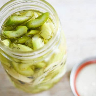 Quick Pickled Celery You Can Use For Salads, Soups &amp; More