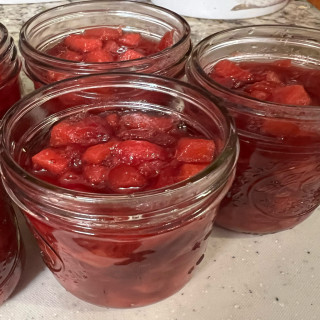 Quince-And-Cranberry Compote