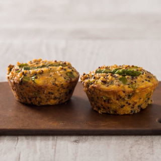 Quinoa &amp; Asparagus Muffins (from my new KimBeachLife App)