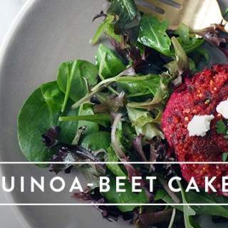 Quinoa-Beet Cakes