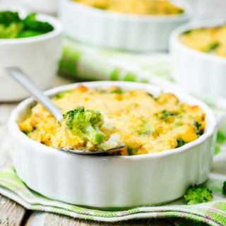 Quinoa, Broccoli, & Cheese Casserole