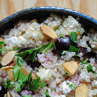 Quinoa Salad With Cherries and Feta