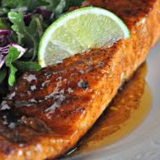 Randi's Glazed Salmon (seafood, healthy, quick)*