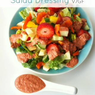 Raw Red Pepper Caesar Salad Dressing