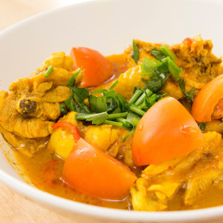 Recipe: Baked Curried Chicken Breasts in a Coconut Milk Sauce