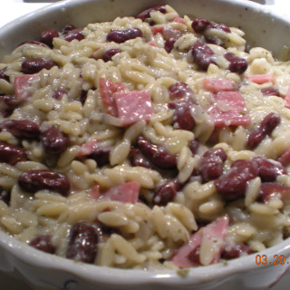 Red Beans and Orzo