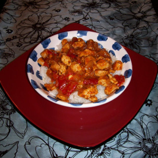 Red Pepper and Basil Chicken