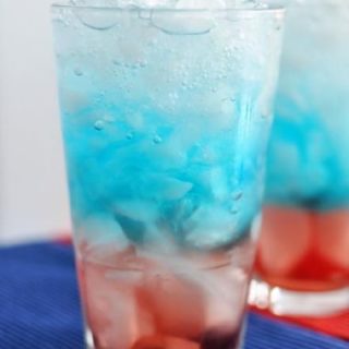 Red White and Blue Patriotic Drink