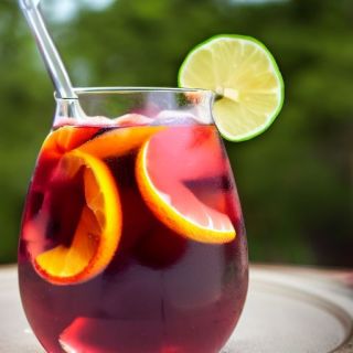 Red winter'y sangria 