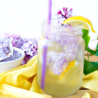 Refreshing Lilac Infused Lemonade