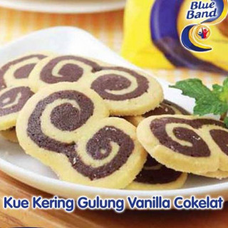 Resep Kue Kering Blueband Gulung Vanilla Coklat