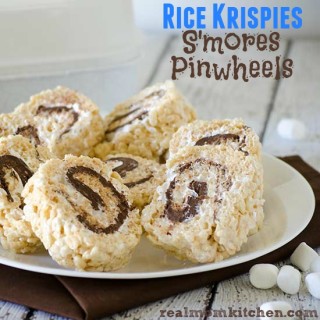 Rice Krispies S'mores Pinwheels
