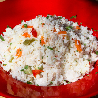 Rice salad with Chicken