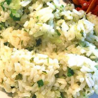Rice w/ Onions, Garlic & Herbs