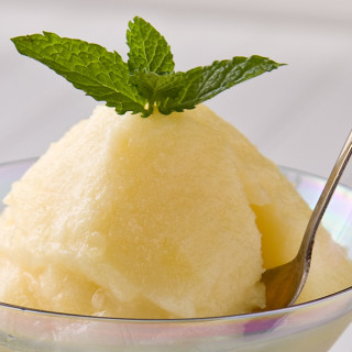 Ridiculously Easy Pineapple Sorbet