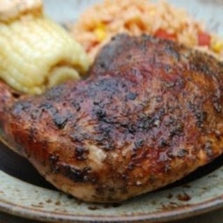Roadside BBQ chicken 