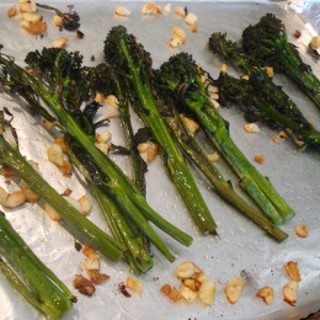 Roasted Broccolette with Garlic and Olive Oil