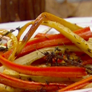 Roasted Carrots and Parsnips with Thyme