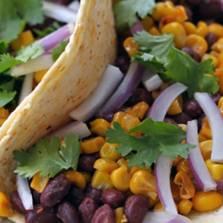 Roasted Corn and Black Bean Tacos