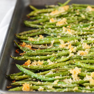 Roasted Parmesan Green Beans