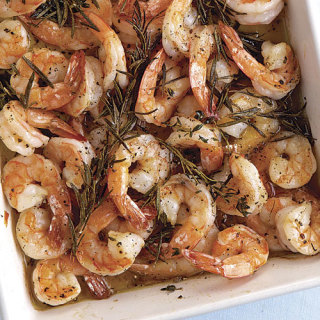 Roasted Shrimp with Rosemary and Thyme