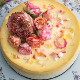 Rose Petal Cheesecake