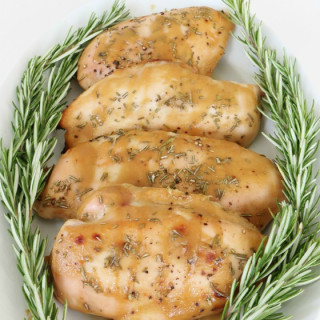 Rosemary Chicken With Maple Dijon Sauce