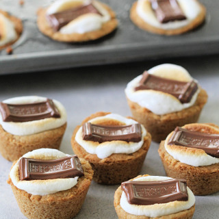 S&#039;mores Cookie Cups Recipe