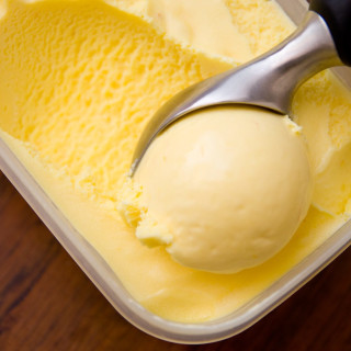 Saffron, Honey, and Orange Ice Cream Recipe