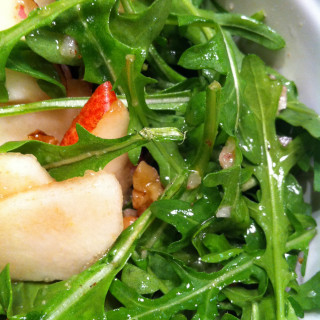 Salad: Arugula with Pear
