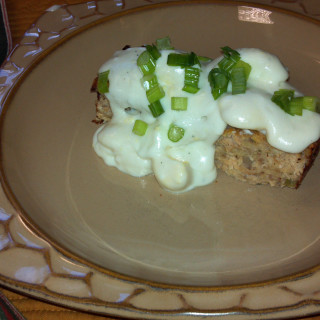 Salmon Loaf with Egg Sauce